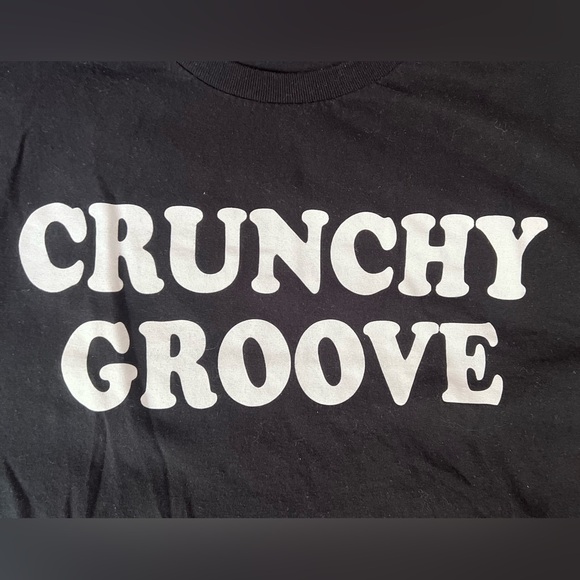 GILDAN | Black “Crunchy Groove” Unisex T-Shirt (XL) - Picture 2 of 4